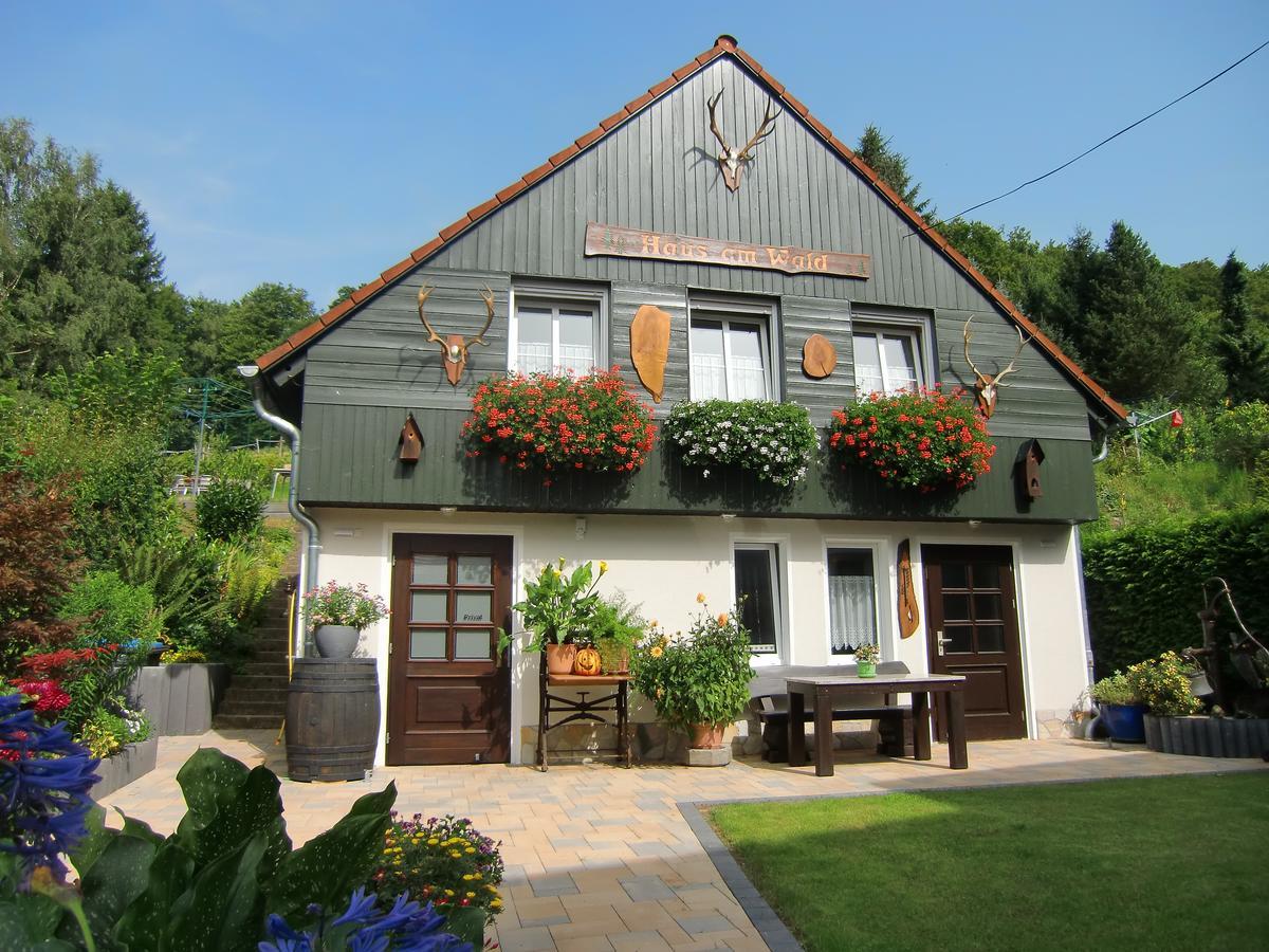 Ferienhaus Haus Am Wald Stolberg  Bagian luar foto